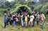Asia - Papua New Guinea - Tribal group shot - jungle